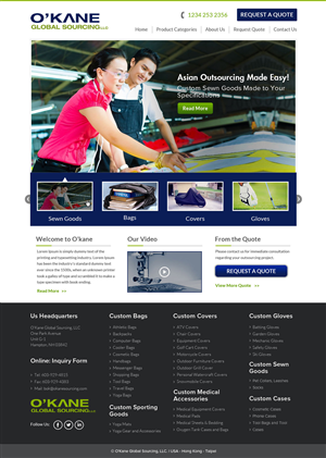 Web Design by OM for this project | Design: #5990214