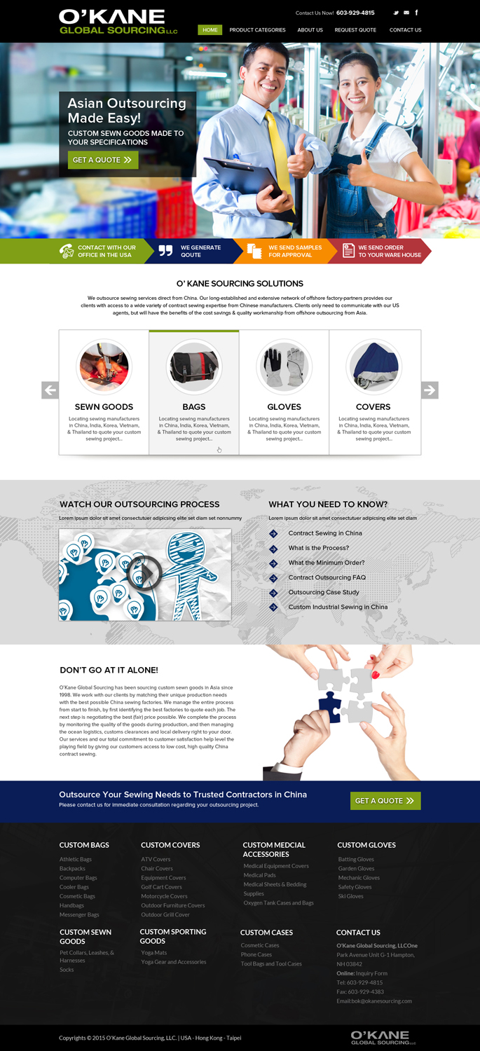 Web Design by OM for this project | Design #6010125