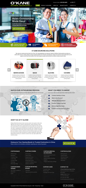 Web Design by OM for this project | Design: #6010125