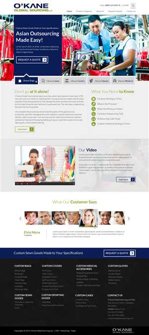 Web Design by OM for this project | Design: #6010132