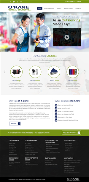 Web Design by OM for this project | Design: #6010150