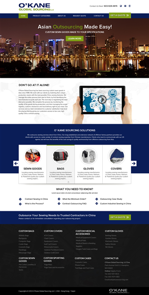 Web Design by OM for this project | Design: #6010160