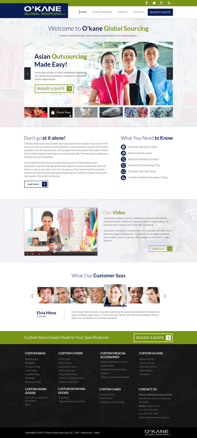 Diseño Web por OM para este proyecto | Diseño #6010171