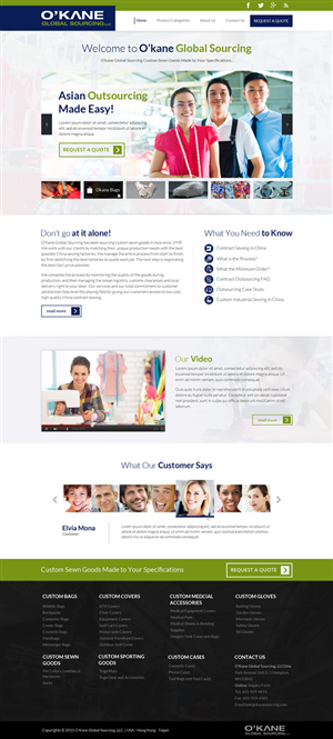 Web Design by OM for this project | Design: #6010171