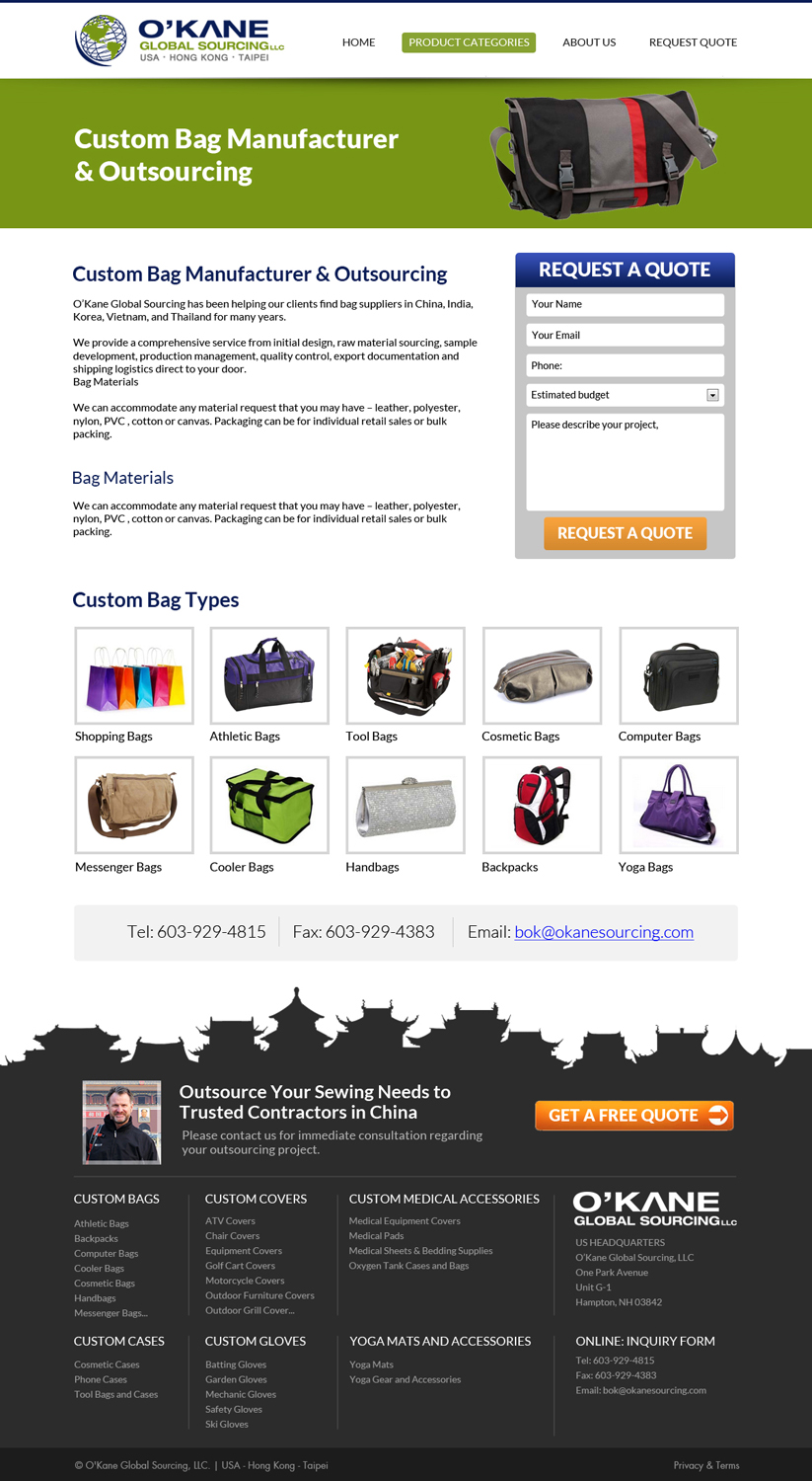 Web Design by OM for this project | Design #6337313