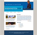 Web Design by SiddKidd for Washington Law PLLC | Design: #8759