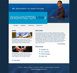 Web Design by SiddKidd for Washington Law PLLC | Design: #8783