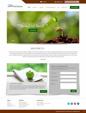 Web Design by saroshdurrani for StevenHoffman.com | Design: #5996556
