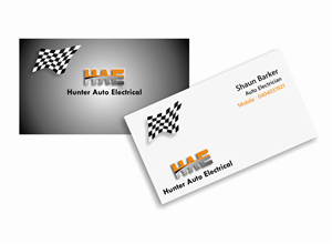 Business Card Design by Fusion Creatives for Hunter Auto Electrical | Design: #1617582