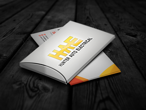 Diseño de Tarjeta de Presentación por biili para Hunter Auto Electrical | Diseño #1619273