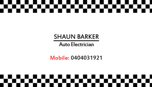 Design de Carte de Visite par Denz pour Hunter Auto Electrical | Design : #1613789