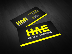 Business Card Design by Owaisias for Hunter Auto Electrical | Design: #1608901