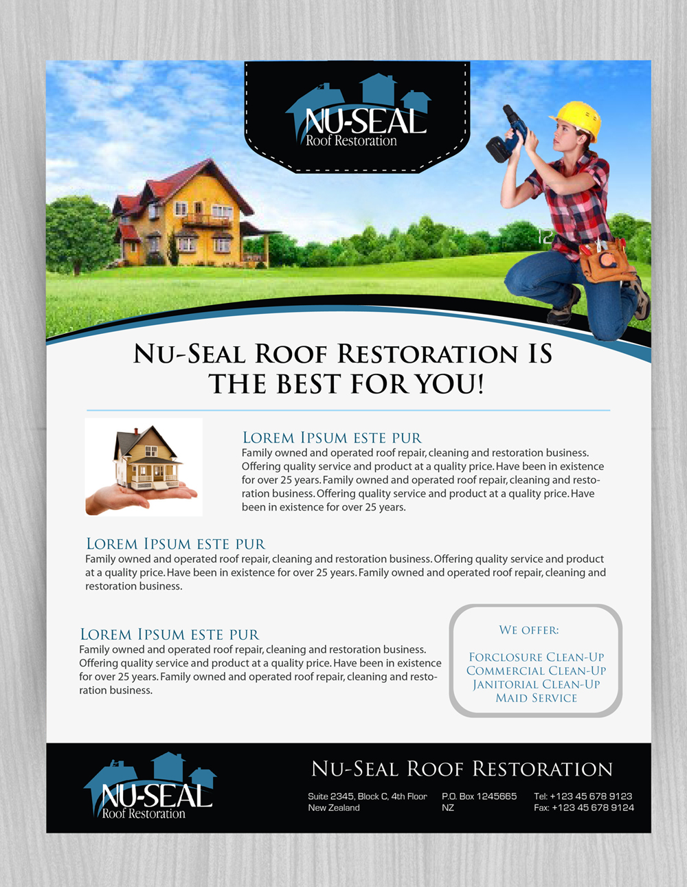 Flyer Design by Sssilent for this project | Design #1698780