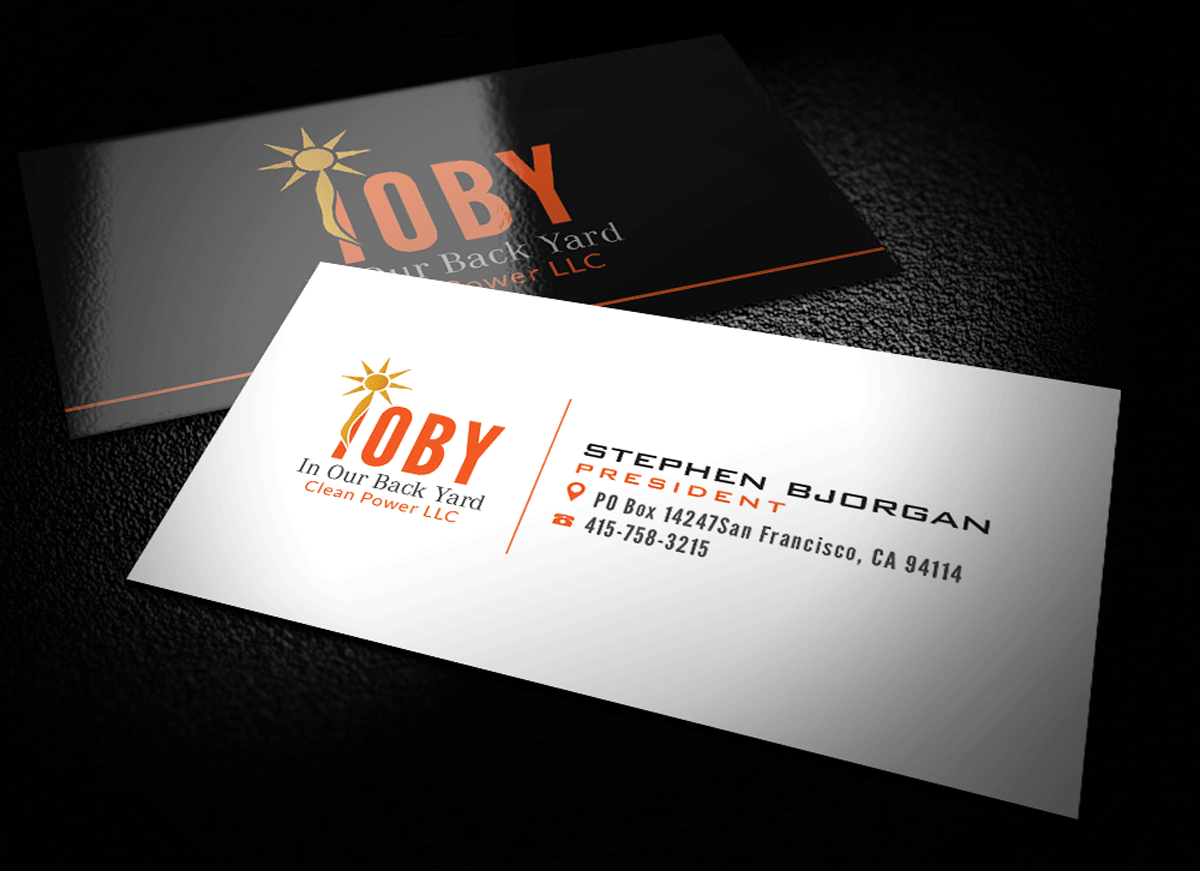 Visitenkarten-Design von Riz' für dieses Projekt | Design #5952884