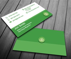 Business Card Design by dacke011 for this project | Design: #5964916