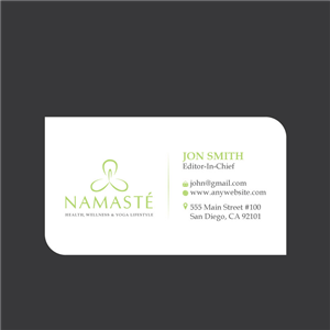 Business Card Design by Shradha for this project | Design: #6009023