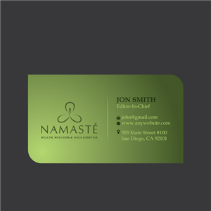 Business Card Design by Shradha for this project | Design: #6012957
