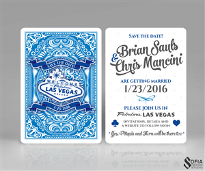 Invitation Design by SofiaDesignStudio for Names.ly | Design: #5959398