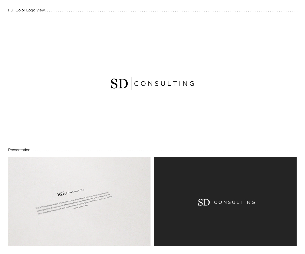 Logo Design by VisualFlava for SD Consulting LLC | Design #5963640