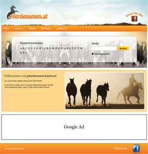 Horse & riding related directory website