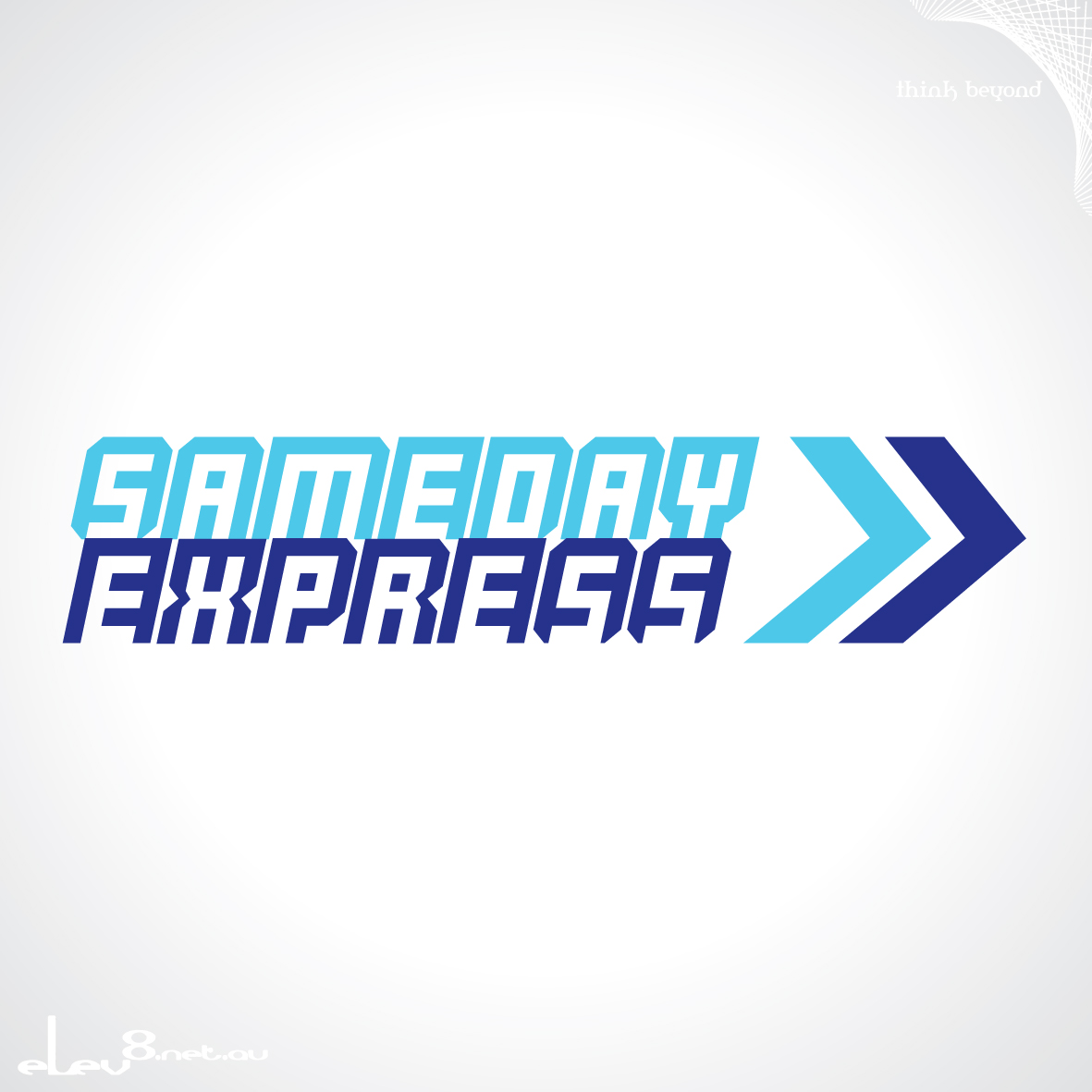 Logo-Design von elev8.net.au für SAMEDAY EXPRESS INC | Design #8685