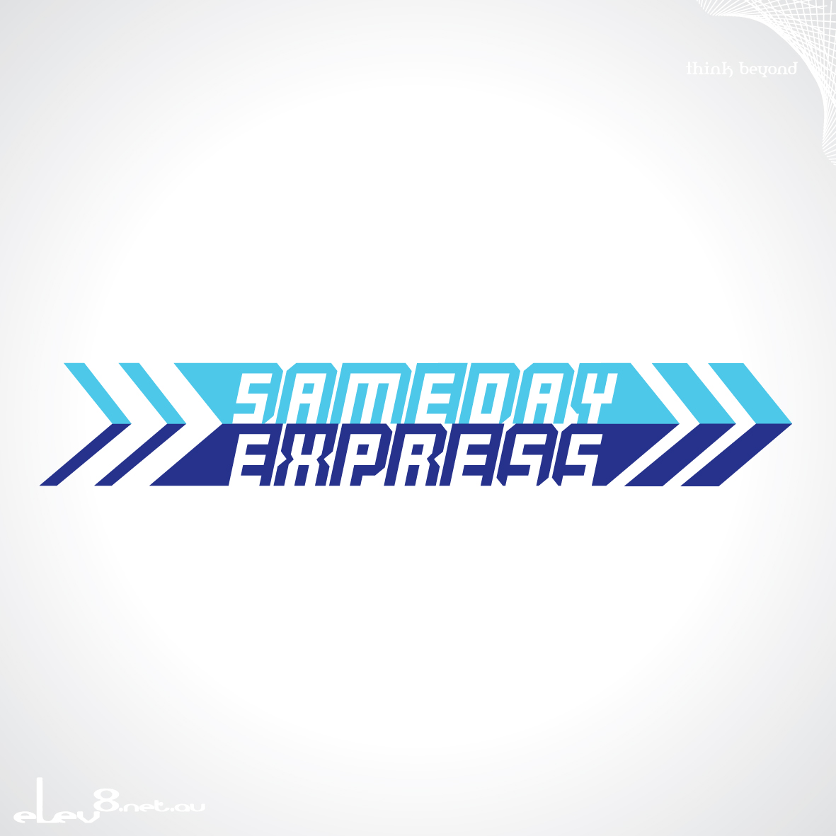 Logo Design by elev8.net.au for SAMEDAY EXPRESS INC | Design #8686