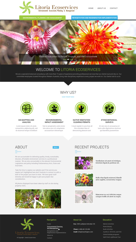 Web Design by looptriks for this project | Design #6025599