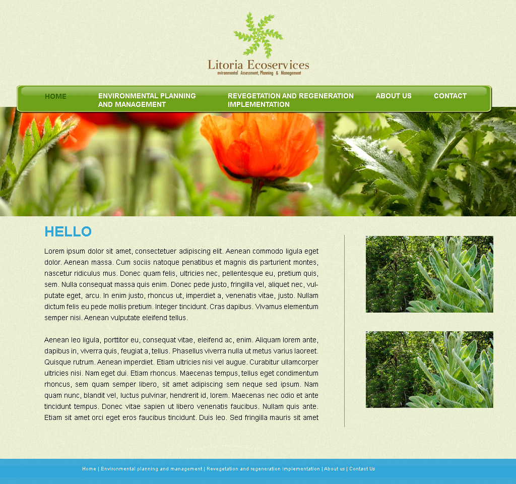 Web Design by Regina_T for this project | Design #6081444