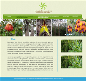 Web Design by Regina_T for this project | Design: #6081449
