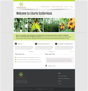 Web Design by Kiwi &amp; Lime Design for this project | Design #6051090