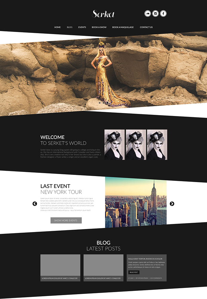 Web Design by Aleksander for this project | Design #6485672