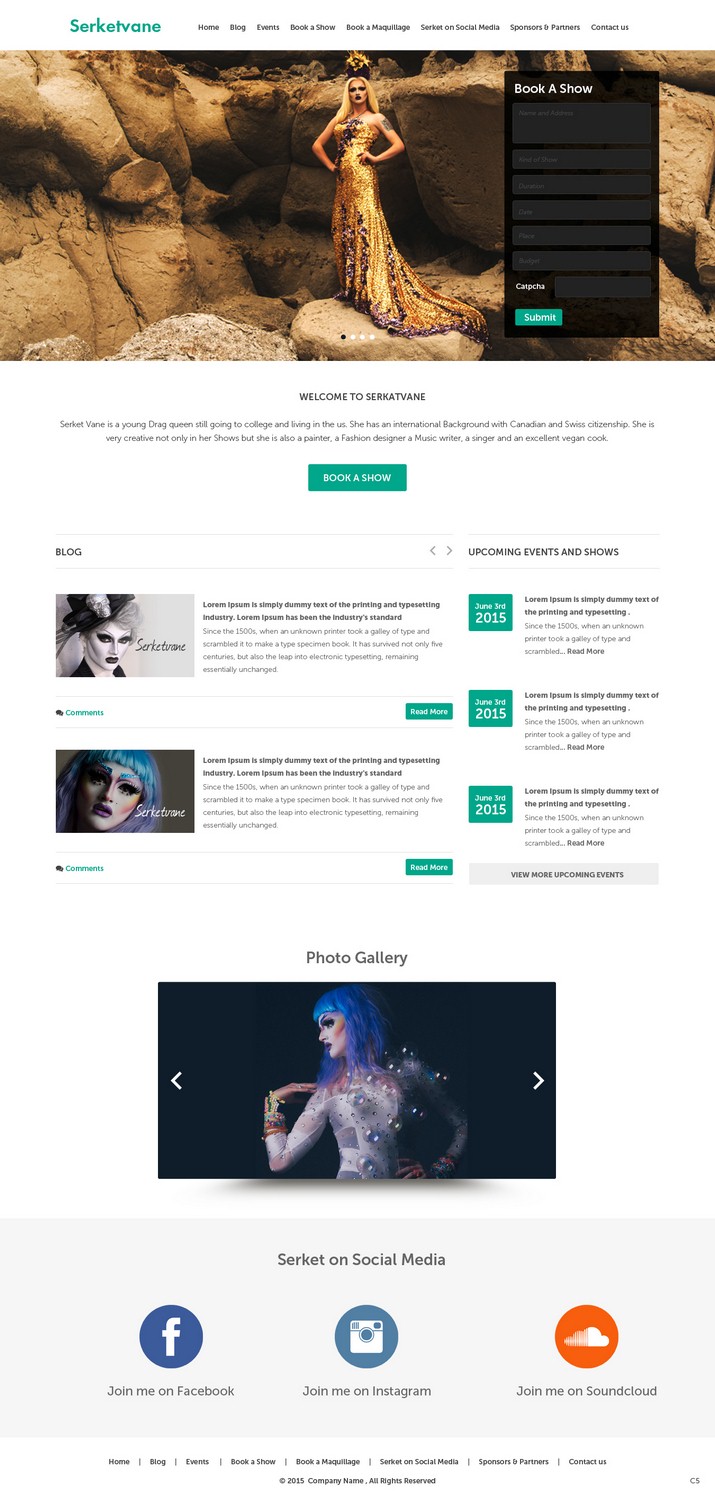 Web Design by pb for this project | Design #6347653
