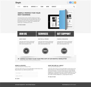 Web Design by Rosc for this project | Design: #1629824