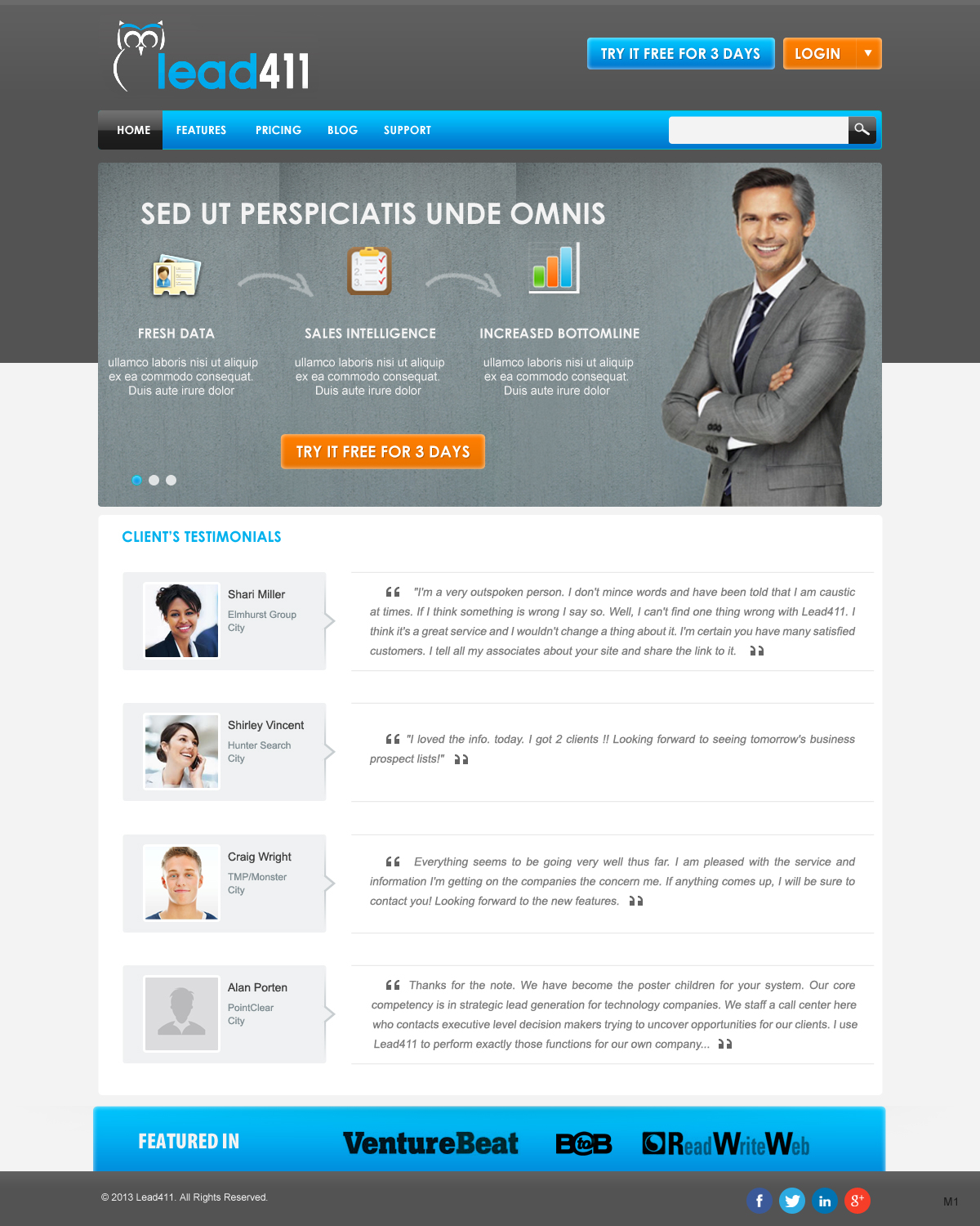 Web Design by pb for this project | Design #1623682