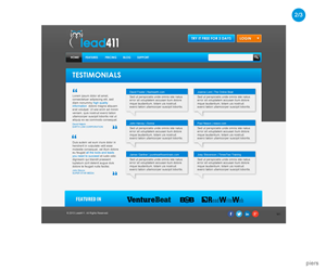 Web Design by Piers for this project | Design: #1647989