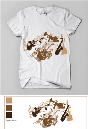 T-shirt Design by makewell graphic