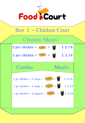 Menu Design by ozonepheonix