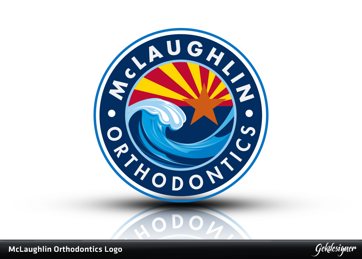 Diseño de Logo por gekgrfx para McLaughlin Orthodontics | Diseño: #1643596
