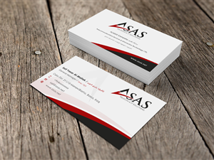 Business Card Design by Eggo May P for ASAS Telecom & IT Solutions | Design #6141857