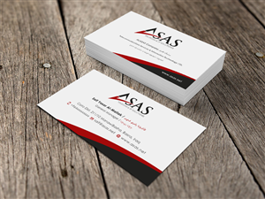 Business Card Design by Eggo May P for ASAS Telecom & IT Solutions | Design: #6141859