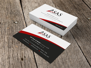 Business Card Design by Eggo May P for ASAS Telecom & IT Solutions | Design: #6141861