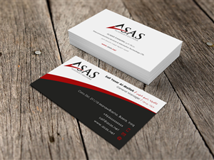 Business Card Design by Eggo May P for ASAS Telecom & IT Solutions | Design: #6141868