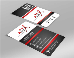 Business Card Design by AwsomeD for ASAS Telecom & IT Solutions | Design #5978645