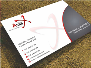 Business Card Design by AwsomeD for ASAS Telecom & IT Solutions | Design: #5978657