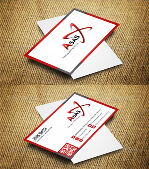 Business Card Design by AwsomeD for ASAS Telecom & IT Solutions | Design: #5978662