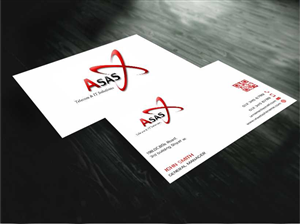 Business Card Design by AwsomeD for ASAS Telecom & IT Solutions | Design: #5978666