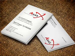 Business Card Design by Lanka Ama for ASAS Telecom & IT Solutions | Design: #5977646