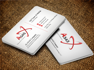 Business Card Design by Lanka Ama for ASAS Telecom & IT Solutions | Design: #5977654