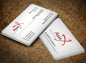 Business Card Design by Lanka Ama for ASAS Telecom & IT Solutions | Design: #5979676
