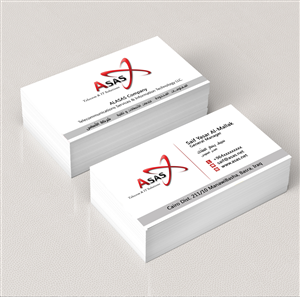 Business Card Design by Lanka Ama for ASAS Telecom & IT Solutions | Design: #5979680